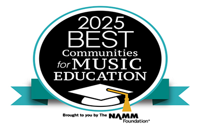  2025 Best Communities for Music Education, brought to you by The NAMM Foundation